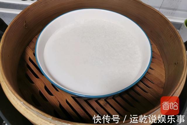 m一次就能成功的蒸米糕，好吃到转圈圈，家中有锅的都能做