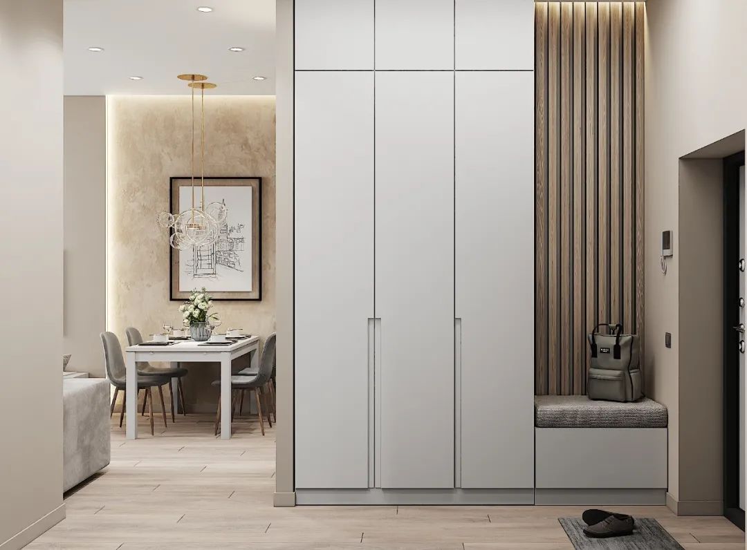 家装|80款入户鞋柜设计方案,人家这样装,太亮眼了