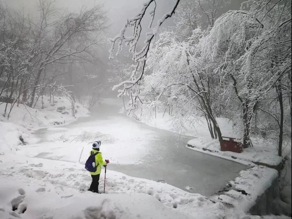 雪景如斯，大美汉江源