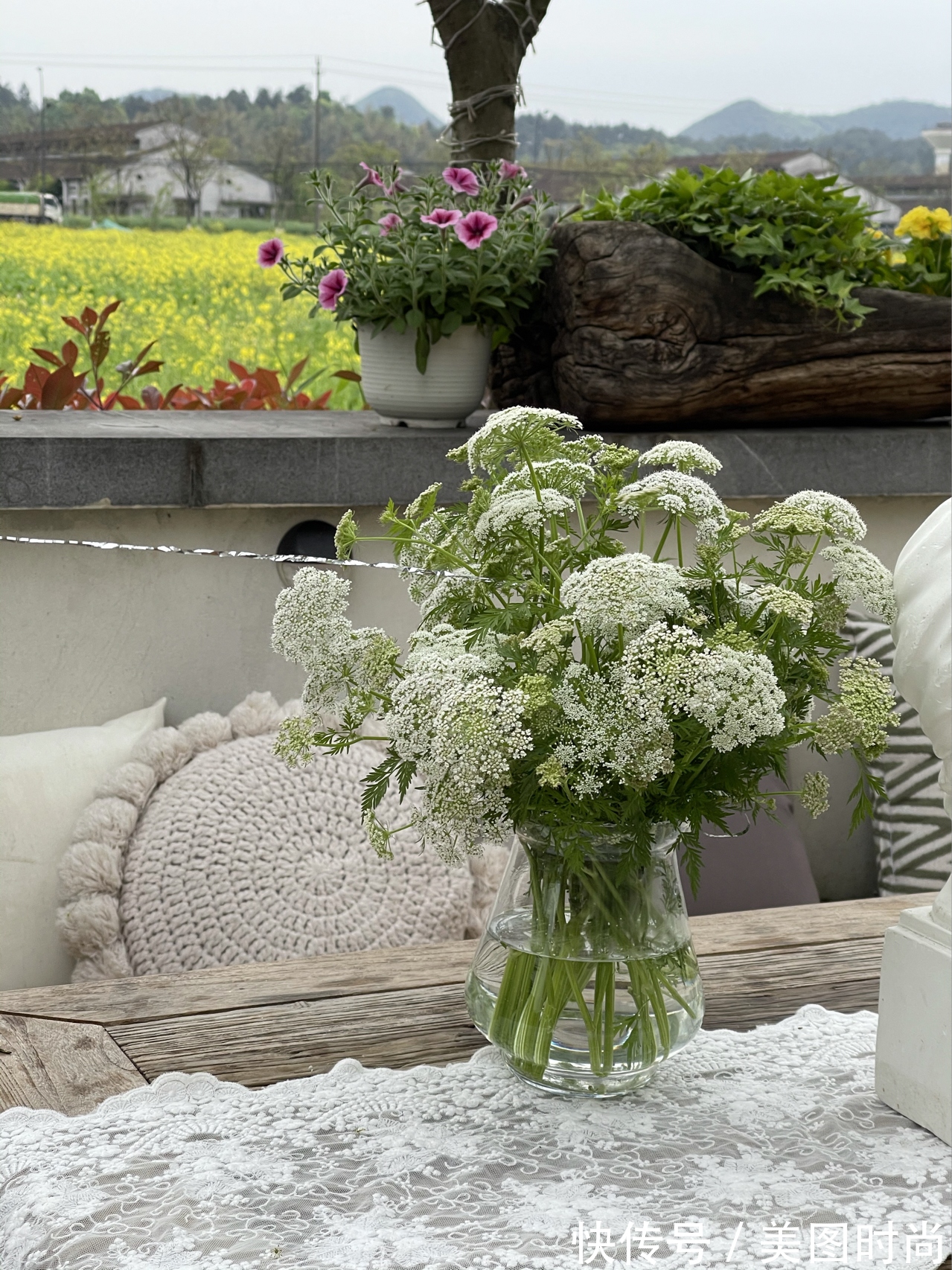 小院|80㎡最美乡村别墅小院，全由自己亲手布置设计，超有成就感