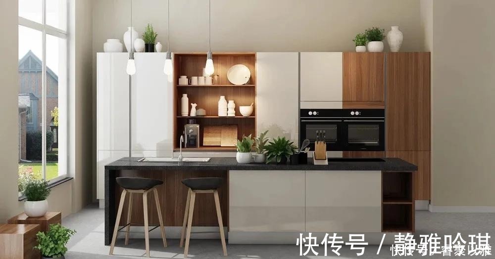 搭配|看上去一尘不染的厨房，大家都用了这几种配色~