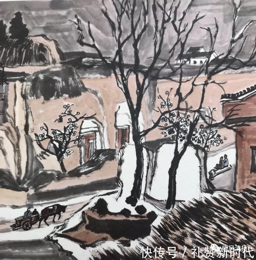 高原&艺术家高岩水墨画欣赏