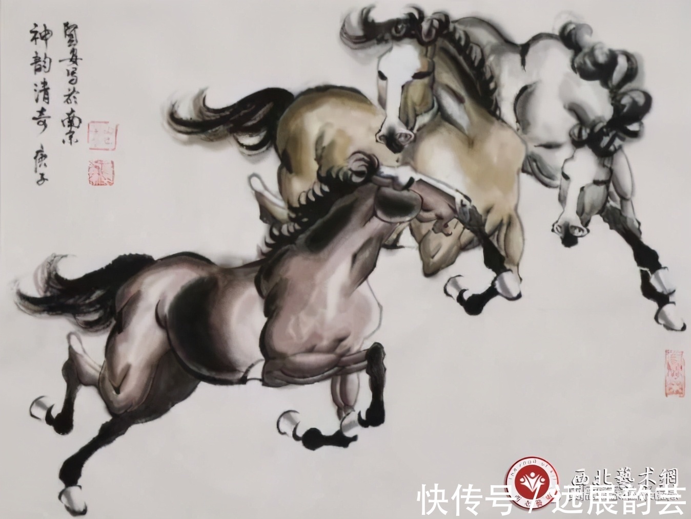 黄贤安|名家风采——画马名家黄贤安艺术欣赏