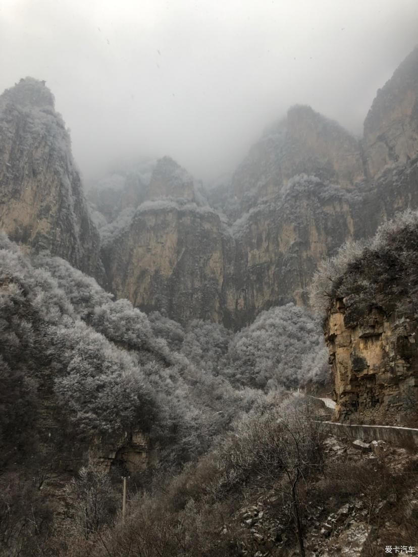 太行|冬日里来到南太行，亲历万仙山上漫天飞雪的壮观与震撼