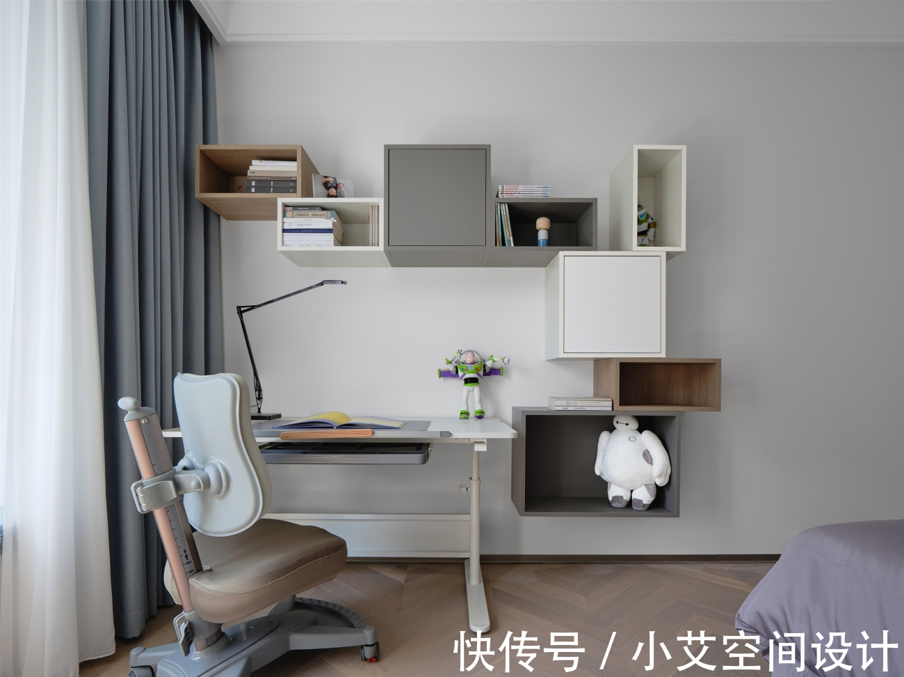 童趣|180㎡现代风软装设计，以爱筑造有童趣的家！