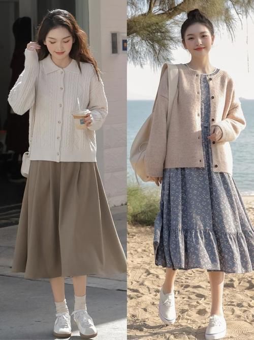 卫衣 秋天不一定非要穿卫衣,现流行的“上衣”长这样,气质温柔又大方