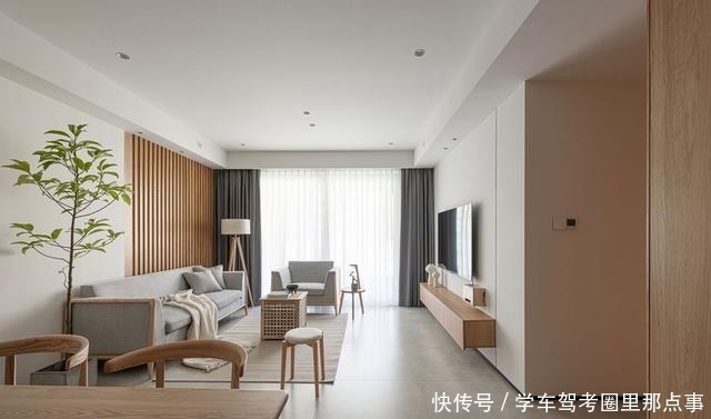 灰色|这对夫妻有远见,装修坚持一切从简,留白配原木,室内清新又自然!
