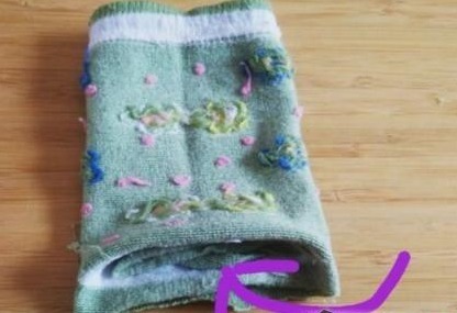 袜子|旧袜子不要扔，这样做剪一刀，太实用，每家每户都需要！