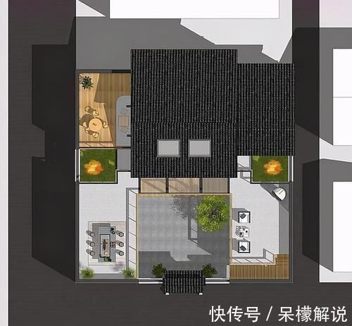 别墅|为了父母,他拆掉老宅,建造236㎡别墅,屋顶露台太美了