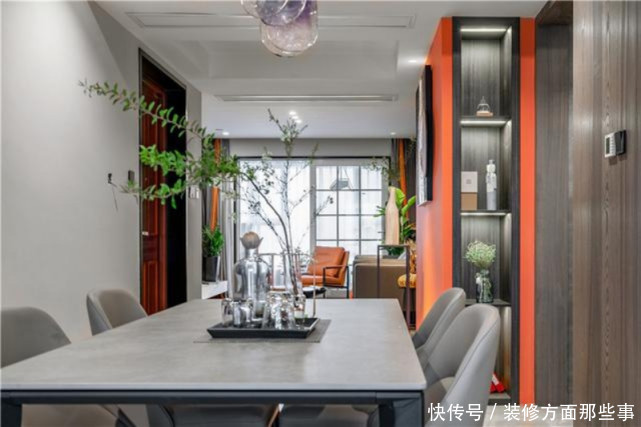 灯光|100平现代风二居室,利用冷与暖互补,呈现令人赏心悦目的空间