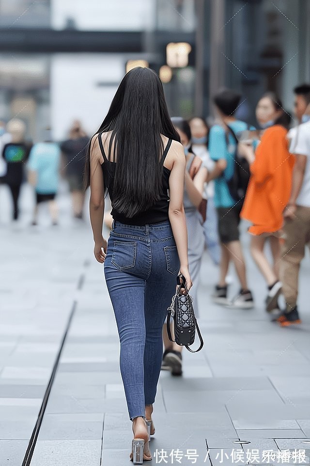 风格|帅酷的穿搭风格,更能展现出破洞牛仔裤的风采!