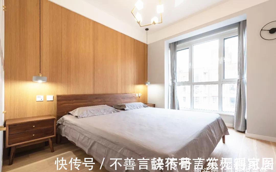 原木色|140㎡简约原木风,没有奢华的元素,却每个细节都让人感到惊艳