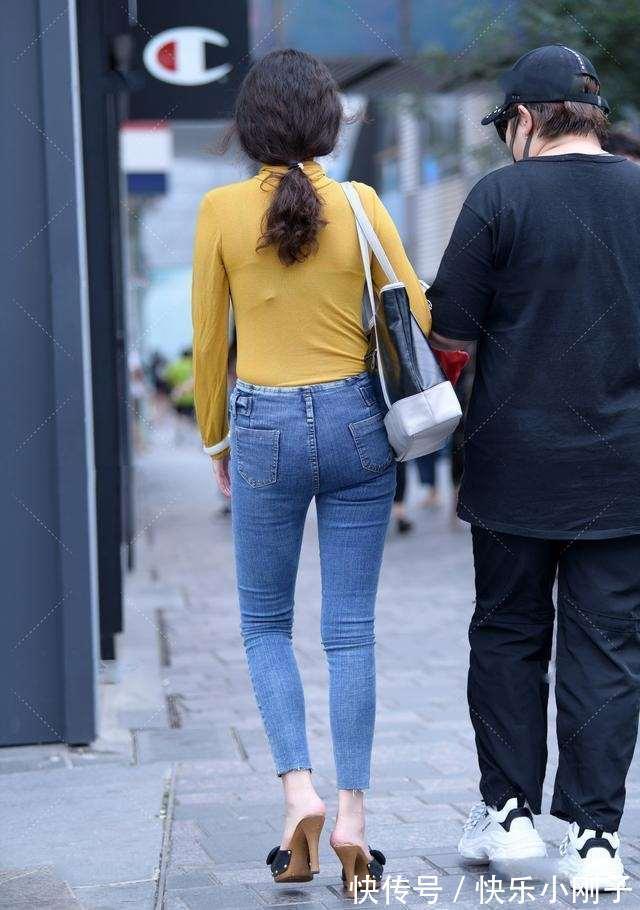 下装 有点微胖的打底裤美女,版型风格精致轻柔,非常实用