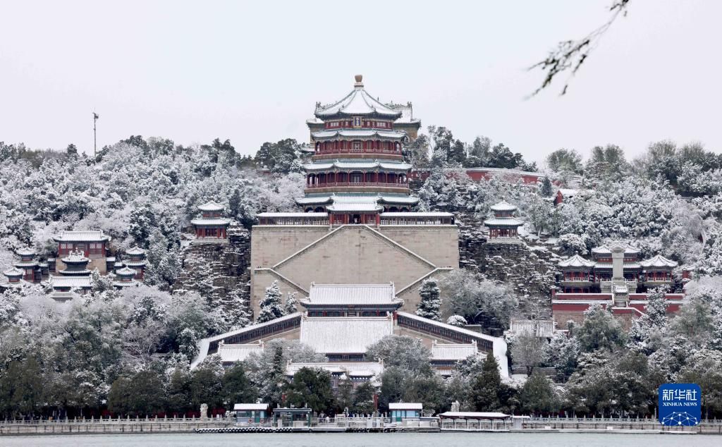 新华社记者|颐和园雪景