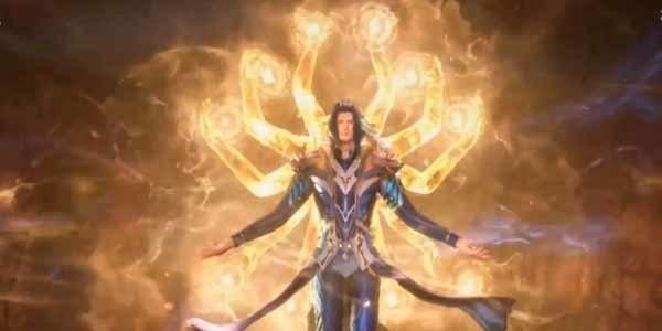 深海魔鲸王|斗罗大陆：少女比比东形象调整，献吻玉小刚，波浪卷散发太美了！