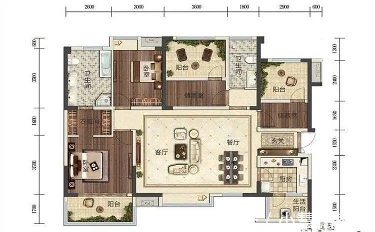 装修|144㎡简约新房，全屋配色让人极度舒适！