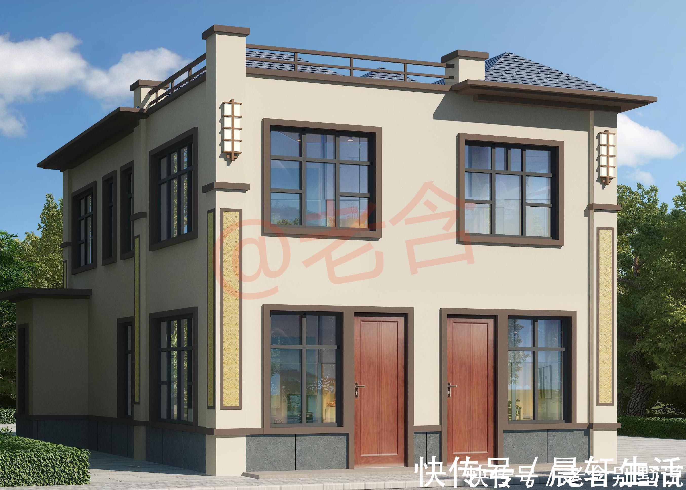 小户型|710农村小户型房子怎么建，这样建实用性高，造价低仅12万