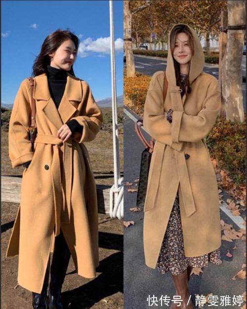 小裁 经典时髦的大地色“大衣”,教你这4种知性的穿搭,优雅显气质