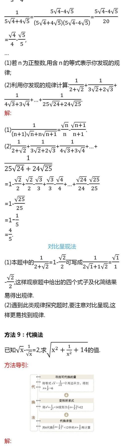 初一、初二数学下册易错知识点总结，建议收藏！