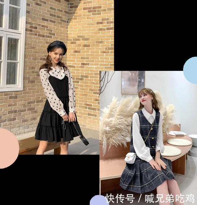 牛仔裤|一件衬衫多种搭配,初秋衬衫这样穿,时髦气质到不行