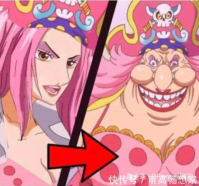 大长腿|四皇的变化凯多不再是长腿欧巴,大妈也曾是青春靓丽的少女