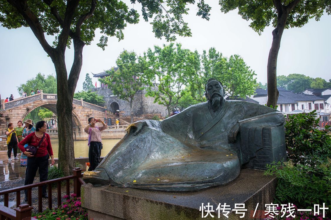 石碑|苏州值得去的景区，由“五古”组成，再现当年《枫桥夜泊》的景色