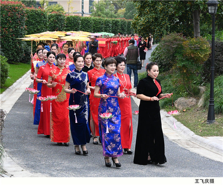 姐妹们|美！百里钱塘上演160人旗袍秀！她们来自…