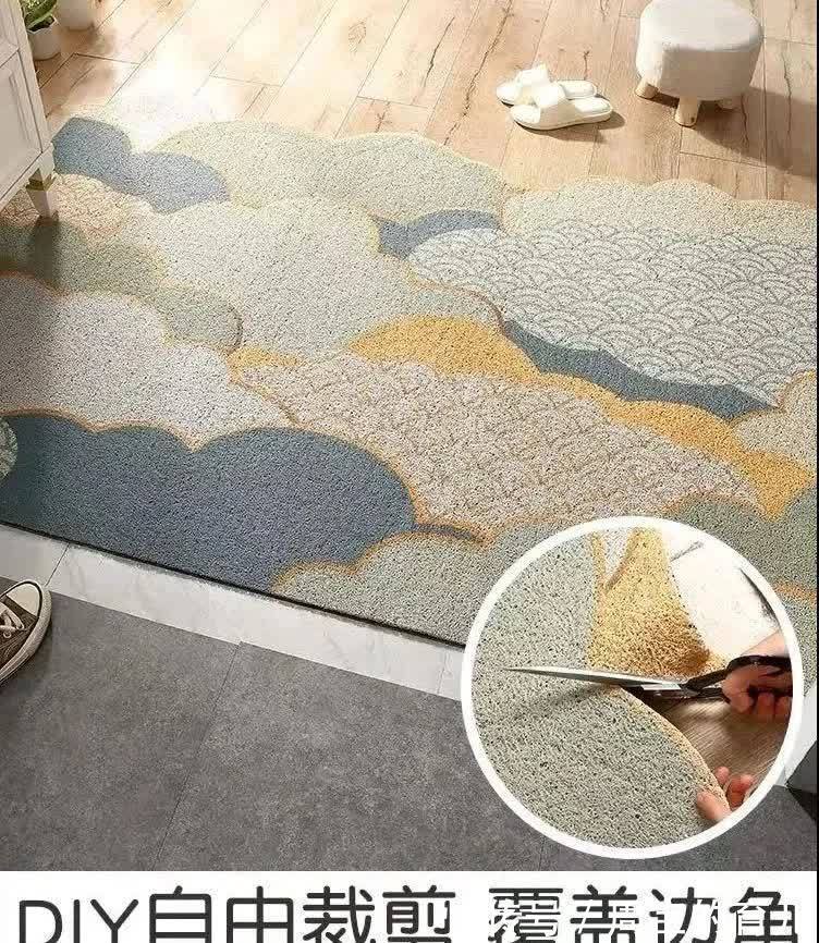 丝圈|入户地毯,家里的“门面担当”,高级风满满