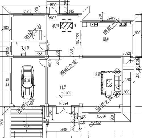 平面图|农村三层自建房平面图，经济实用，谁看了都想建