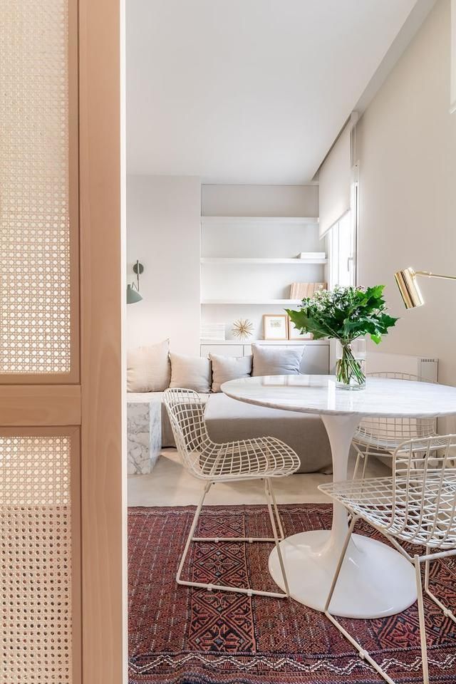 水泥|看了她家40平高级装修,不佩服不行,进来是水泥地,收纳做满屋