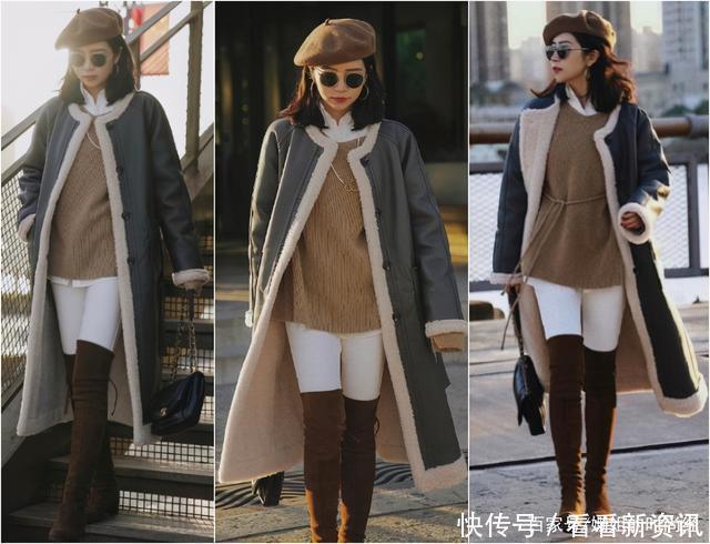 初冬穿大衣别“用力过猛”，学三木这样配色，美出新高度
