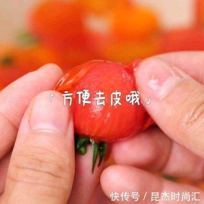 柠檬片|这样做话梅冰番茄汤，比饭店做的好吃百倍，做法超简单
