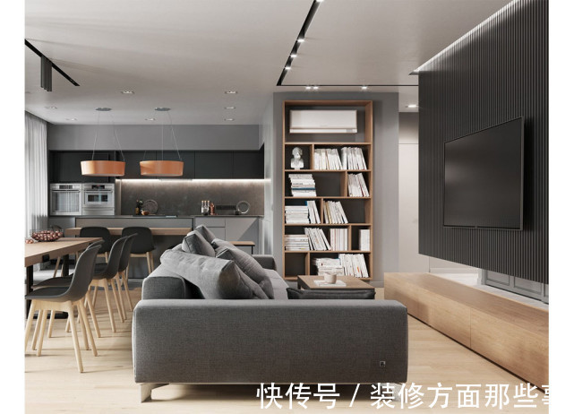 形态|120平现代风三居室，转化为空间形式与生活形态的崭新姿态