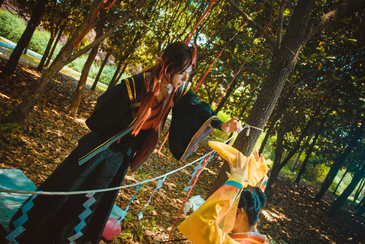 山兔|阴阳师山兔山蛙Cosplay