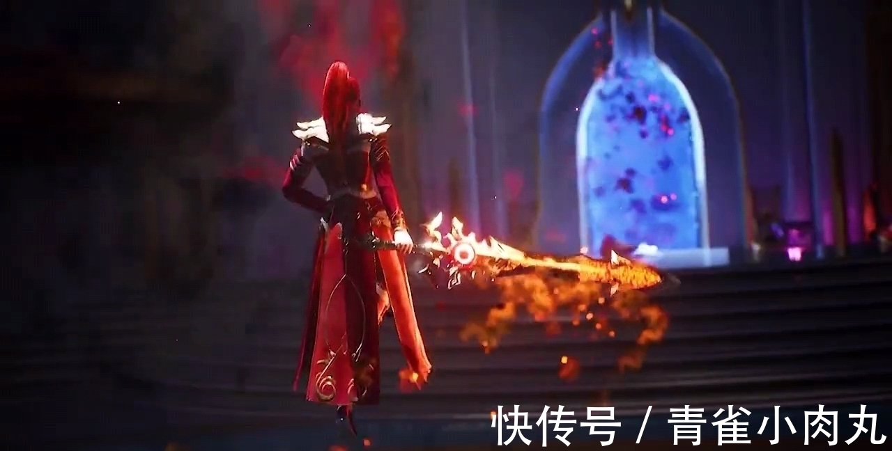 海神|斗罗大陆:唐三修罗神形象不仅帅还很霸气,神考就是为他量身定制