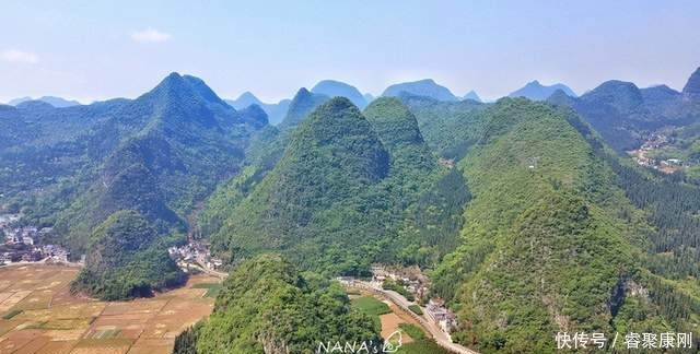 峰林|贵州的这个景区，峰林成片，田园风光，风景可媲美桂林