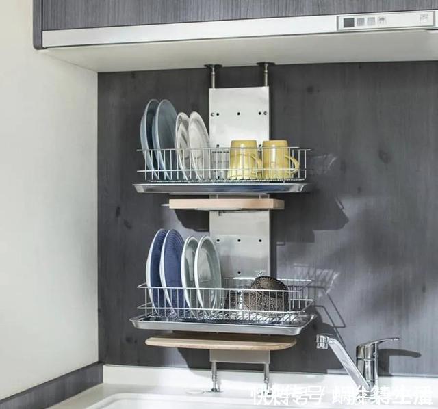 置物架|厨房好用到犯规的10个死角,不用收纳神器,就让厨房瞬间大5倍