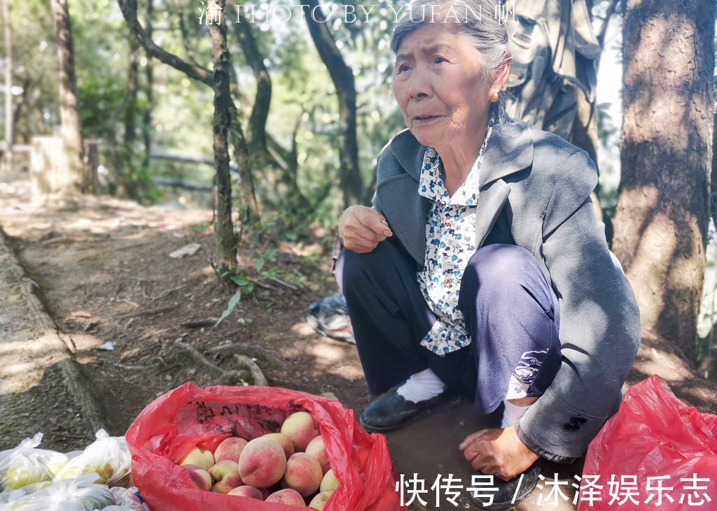 张家界|谁说张家界都是坑70岁老奶奶背水果上山卖，比市场还便宜