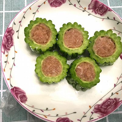 绞肉机|苦瓜酿鸡肉