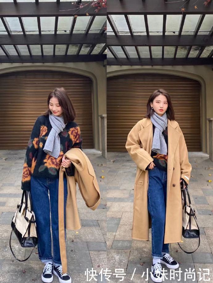 冬季温柔气质穿搭, 既简单又时尚, 直接照搬就可以!