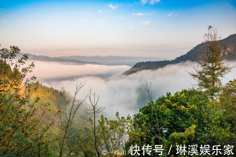 湖南最仙的地方,烟雾缭绕好似天上瑶池!