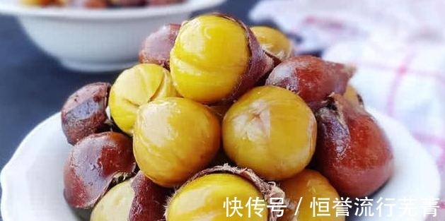栗子肉|剥栗子教你正确的方法,加上一步,栗子煮好后自动张开!