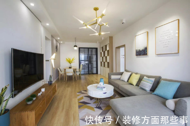 人心安|126米北欧工业风三居室不落俗套,简约有型的国际风范