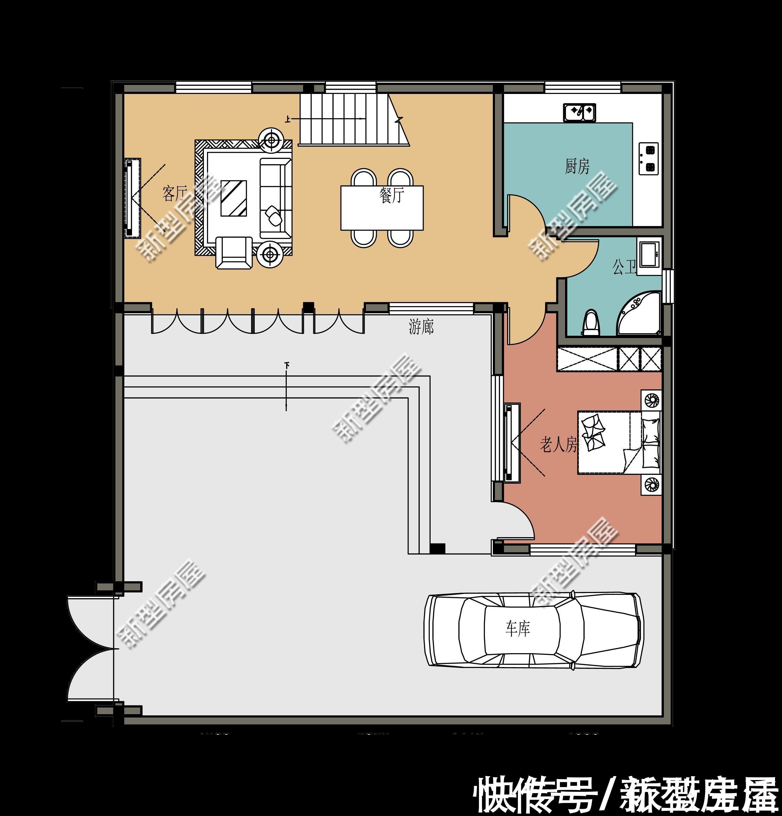 茶室|在欧式别墅扎堆的农村,建一栋中式小院,造价30万你愿意吗?