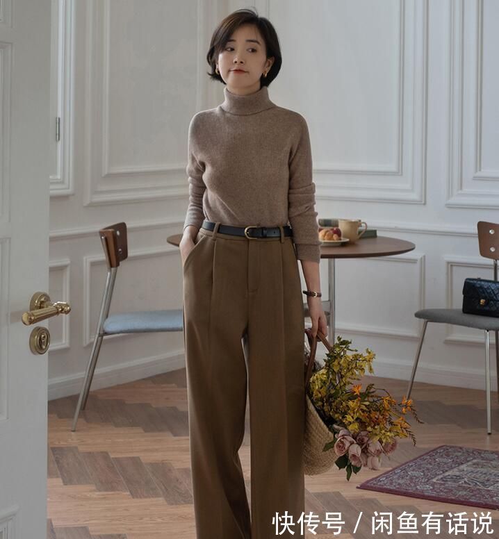 高领|认真过冬离不开的“高领打底衫”,想穿出高级感,可没那么简单