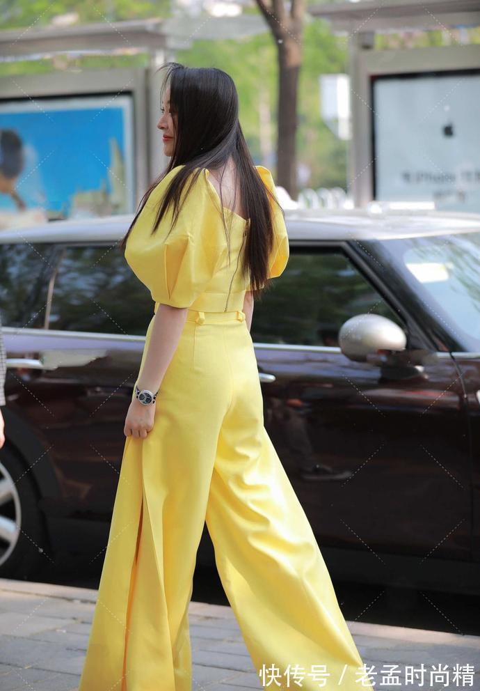 拜拜肉 黄色裤裙,温暖明亮,更显肤白,你能hold住吗?