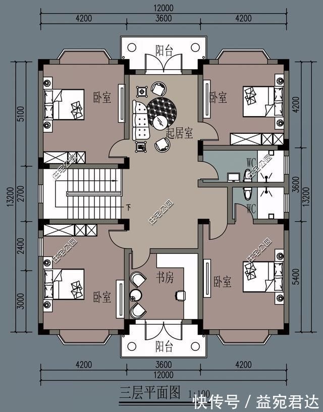 农村|回农村自建房，厕所应不应该设置在卧室内这6套户型给你答案