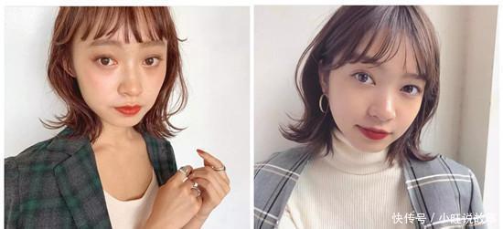 2019流行层次短发发型图片女 带层次的齐肩短发发型