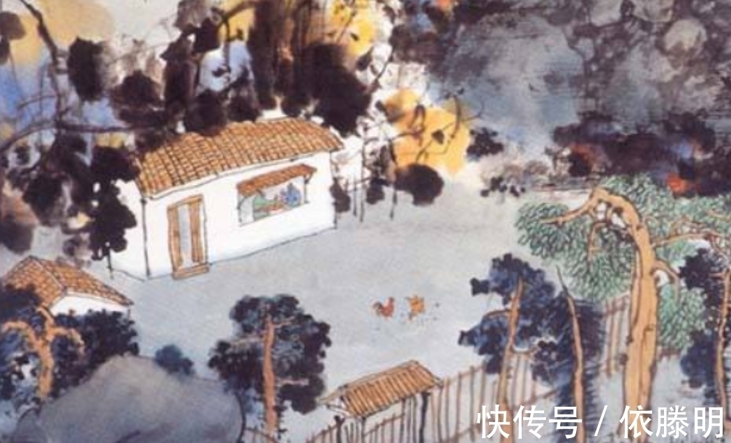 田舍!孟浩然很闲适的一首诗,寥寥4句,写尽田园生活的美好,安抚人心