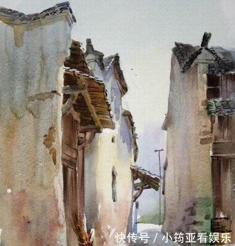 宁波市!婉约水色风景再造——林绍灵水彩画作品欣赏